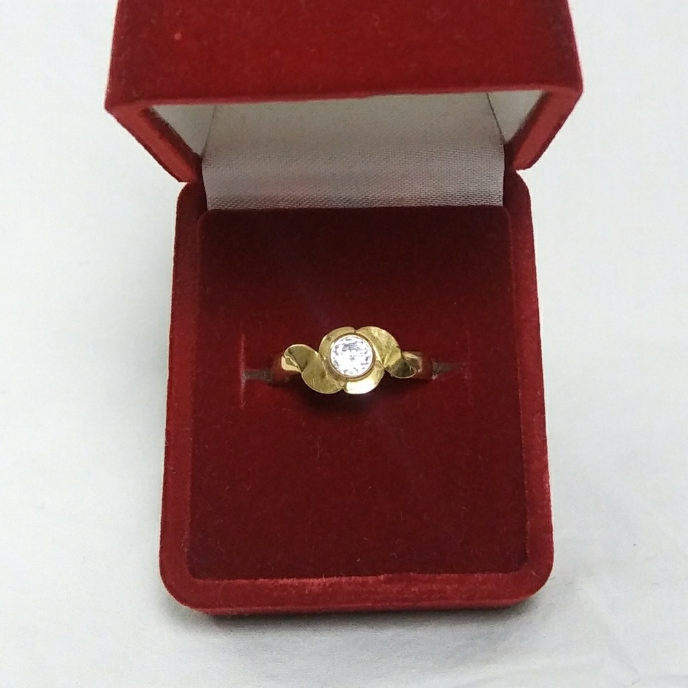 Solid 18K Gold Ring